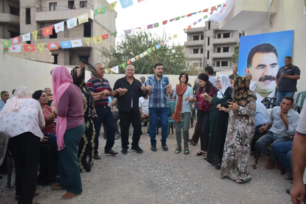 افتتاح مكتب واحتفاليات في نواحي مقاطعة قامشلو بمناسبة الذكرى الـ19 لتأسيس PYD