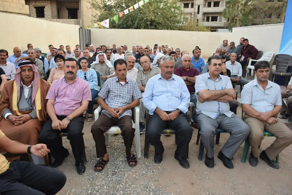 افتتاح مكتب واحتفاليات في نواحي مقاطعة قامشلو بمناسبة الذكرى الـ19 لتأسيس PYD