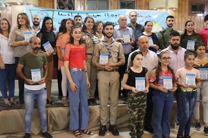 ​​​​​​​مهرجان مردوثو السنوي الثاني يختتم فعالياته في مدينة قامشلو بتكريم المشاركين