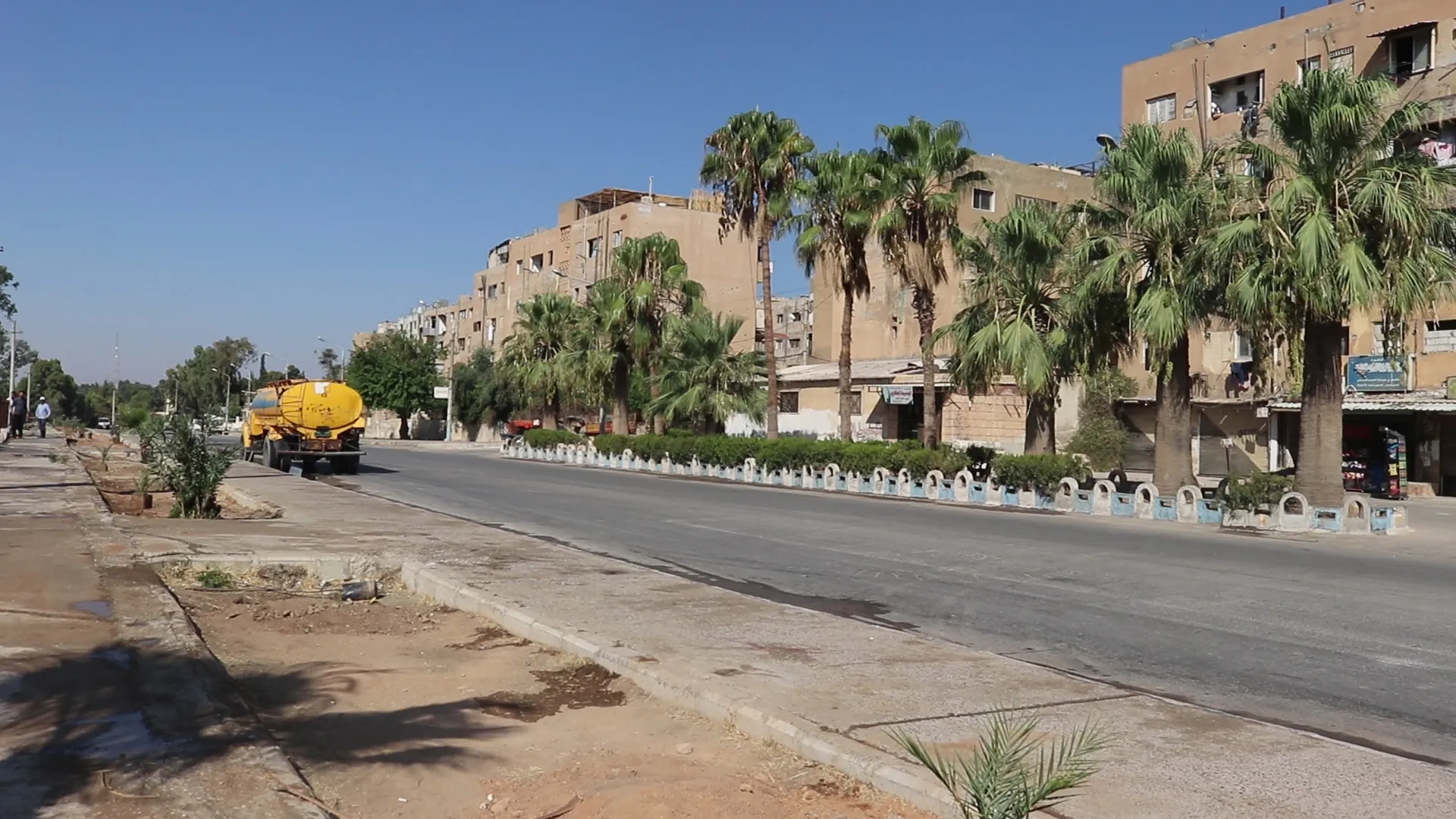 مديرية البيئة في الطبقة تعمل على إعادة الغطاء النباتي في المنطقة