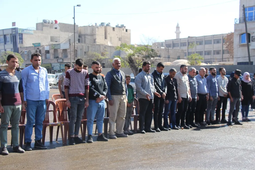 أهالي منبج ينددون باستخدام الاحتلال التركي للأسلحة الكيماوية