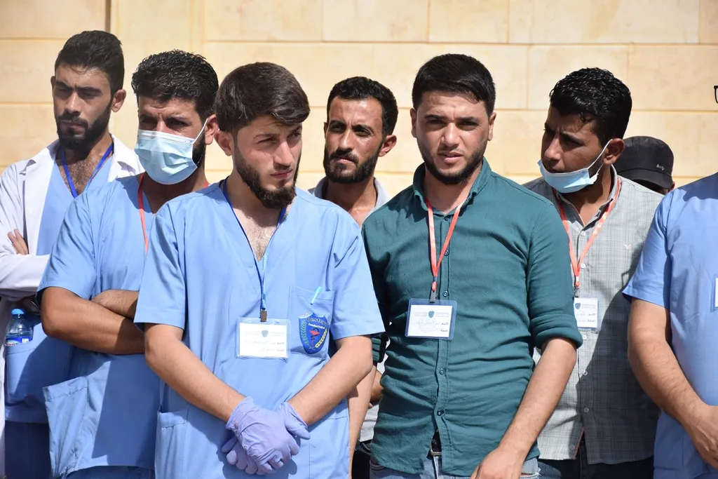 الإدارة الذاتية تفتتح مشفى ناحية الشدادي العام