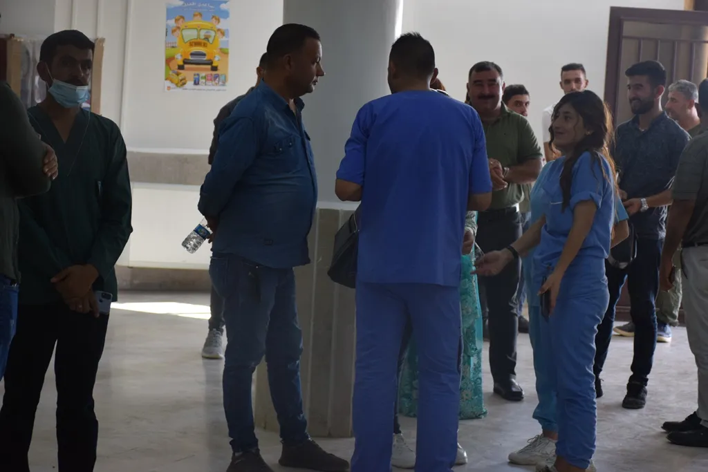 الإدارة الذاتية تفتتح مشفى ناحية الشدادي العام