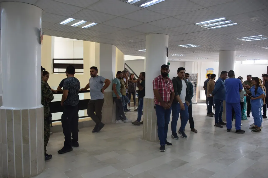 الإدارة الذاتية تفتتح مشفى ناحية الشدادي العام
