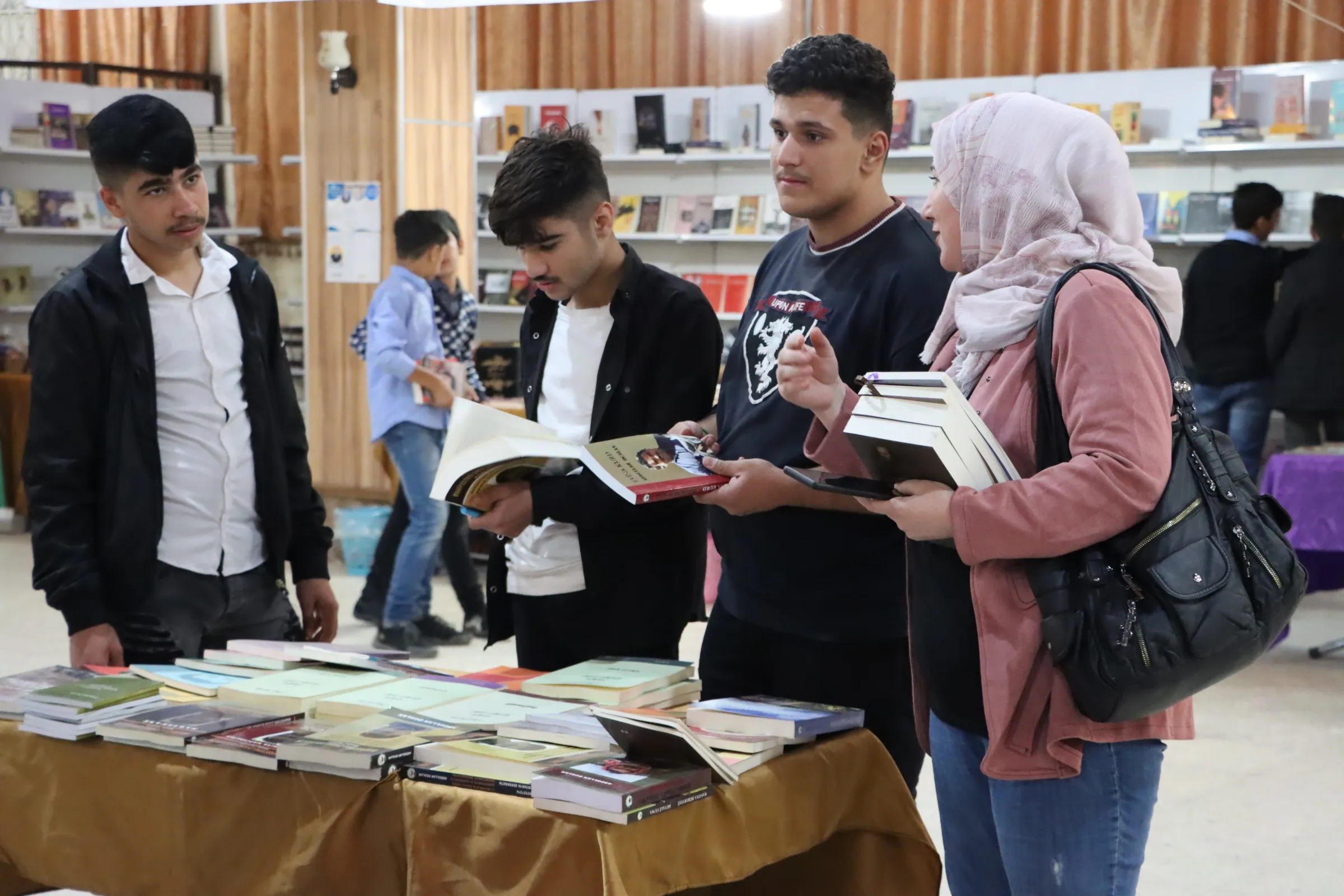 ​​​​​​​في يومه السادس.. معرض هركول يستقبل أعضاء هيئة التربية والتعليم في إقليم الجزيرة