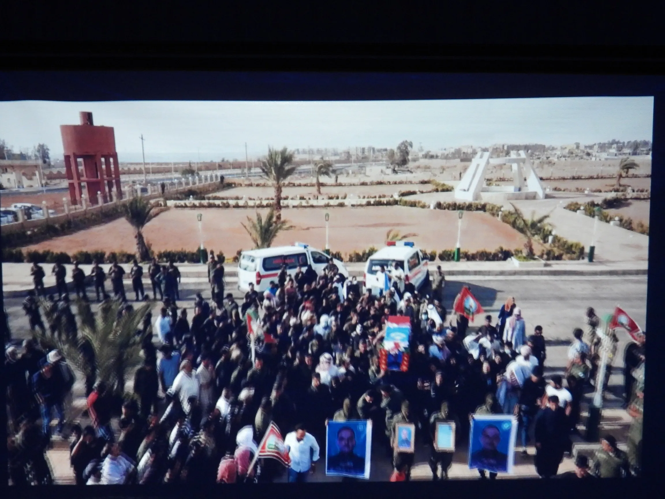 قوى الأمن الداخلي في الطبقة تحتفل بالذكرى السنوية لتأسيسها