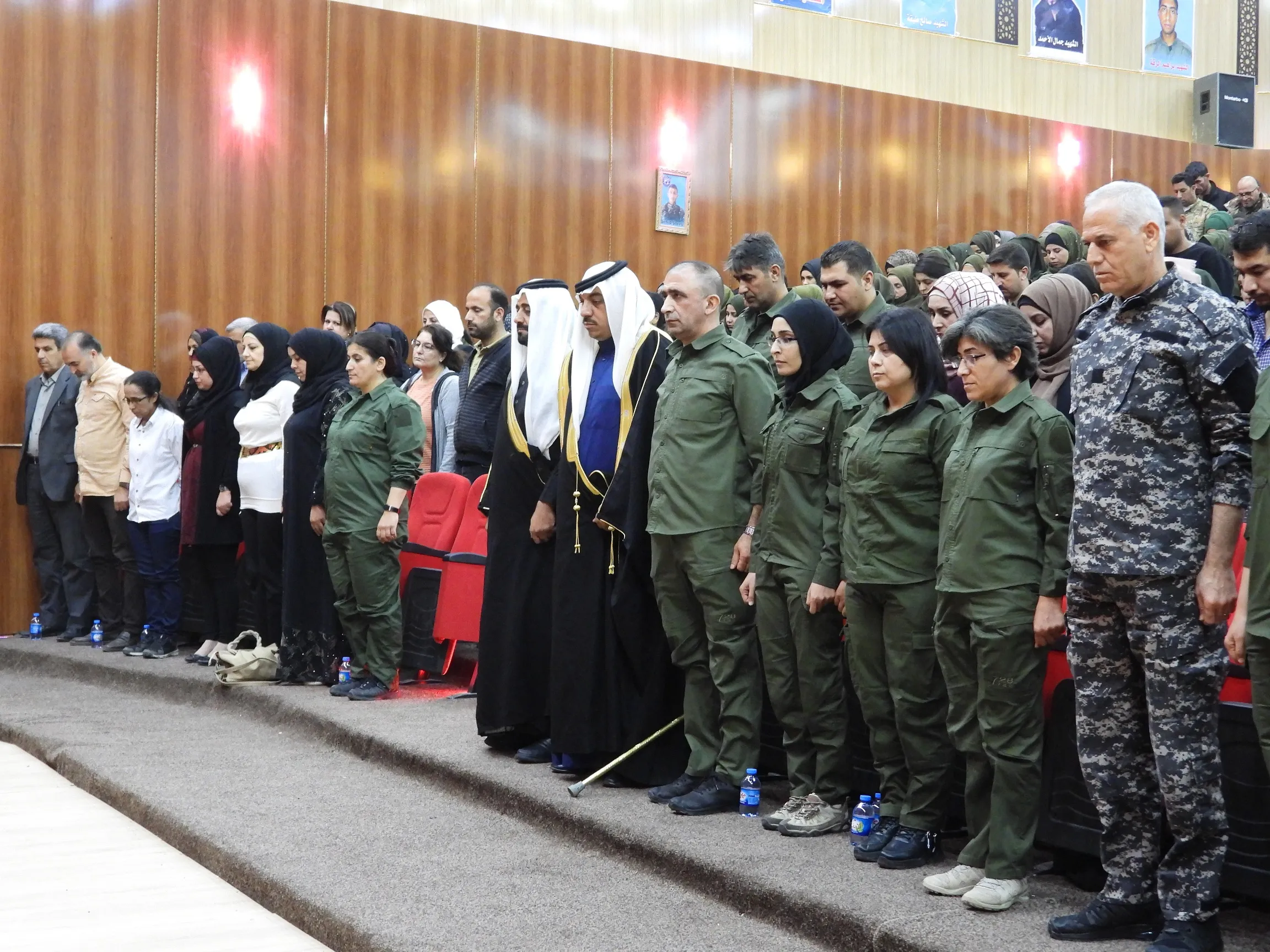 قوى الأمن الداخلي في الطبقة تحتفل بالذكرى السنوية لتأسيسها