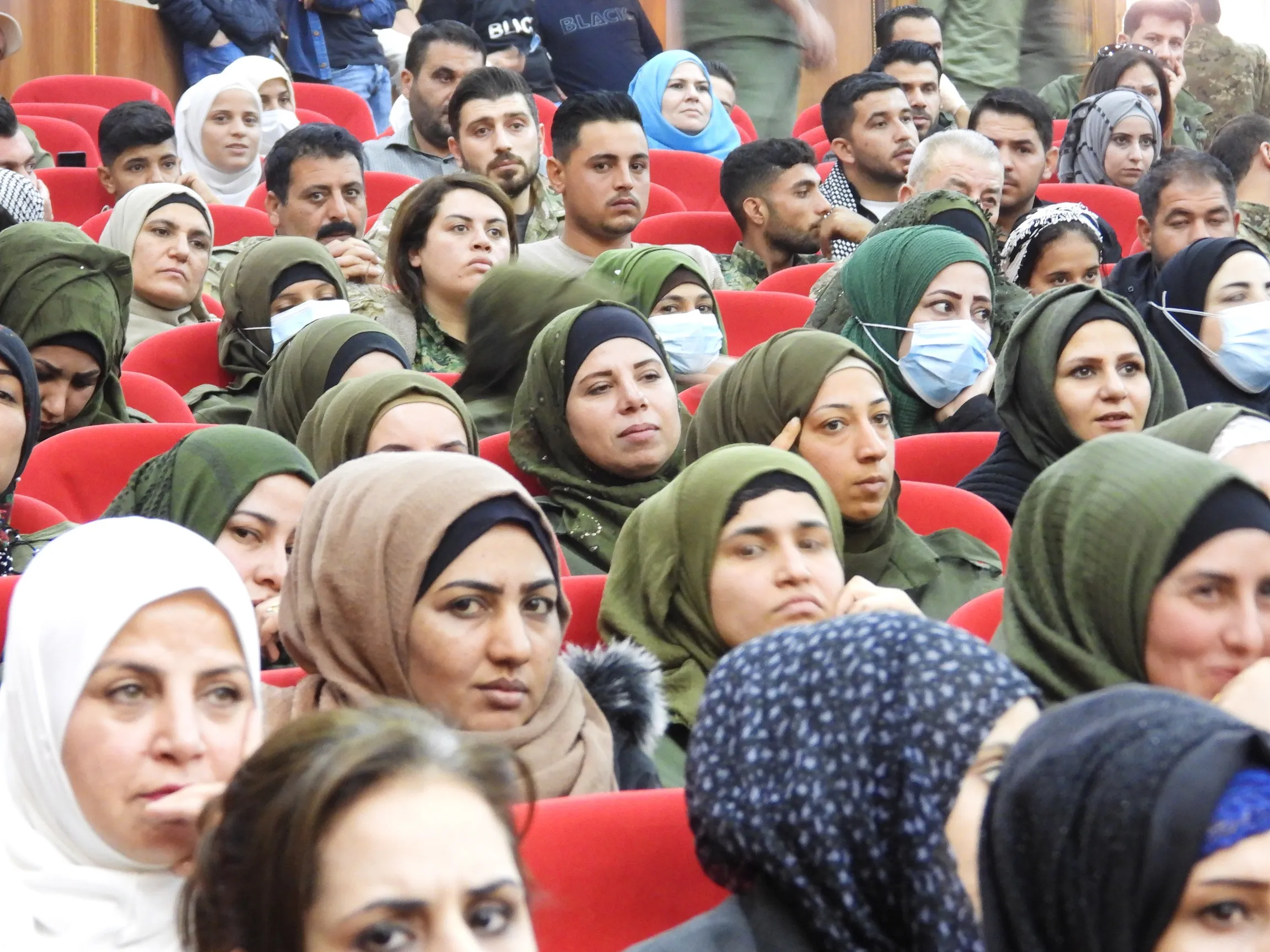 قوى الأمن الداخلي في الطبقة تحتفل بالذكرى السنوية لتأسيسها