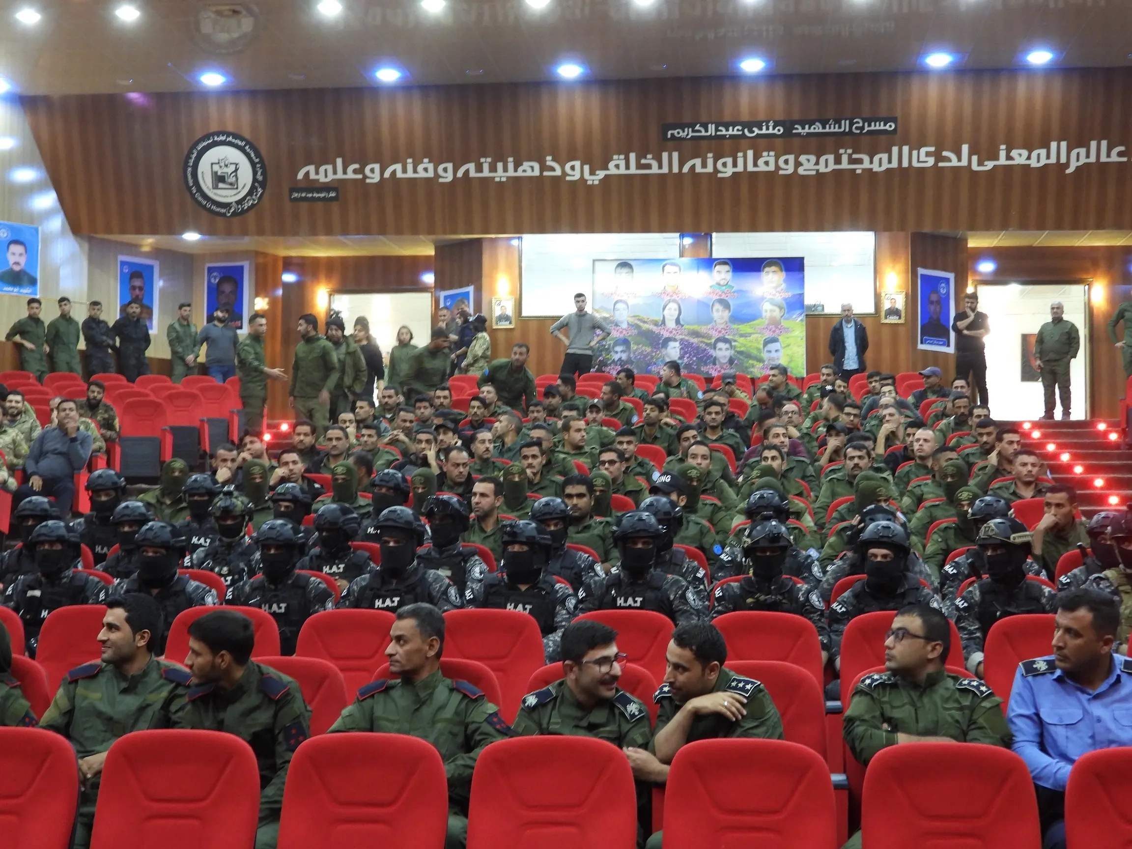 قوى الأمن الداخلي في الطبقة تحتفل بالذكرى السنوية لتأسيسها