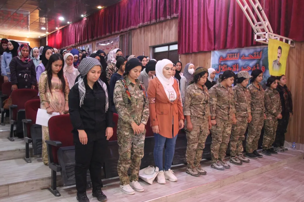 ​​​​​​​اتحاد المرأة الشابة في منبج وريفها يعقد كونفرانسه الثاني