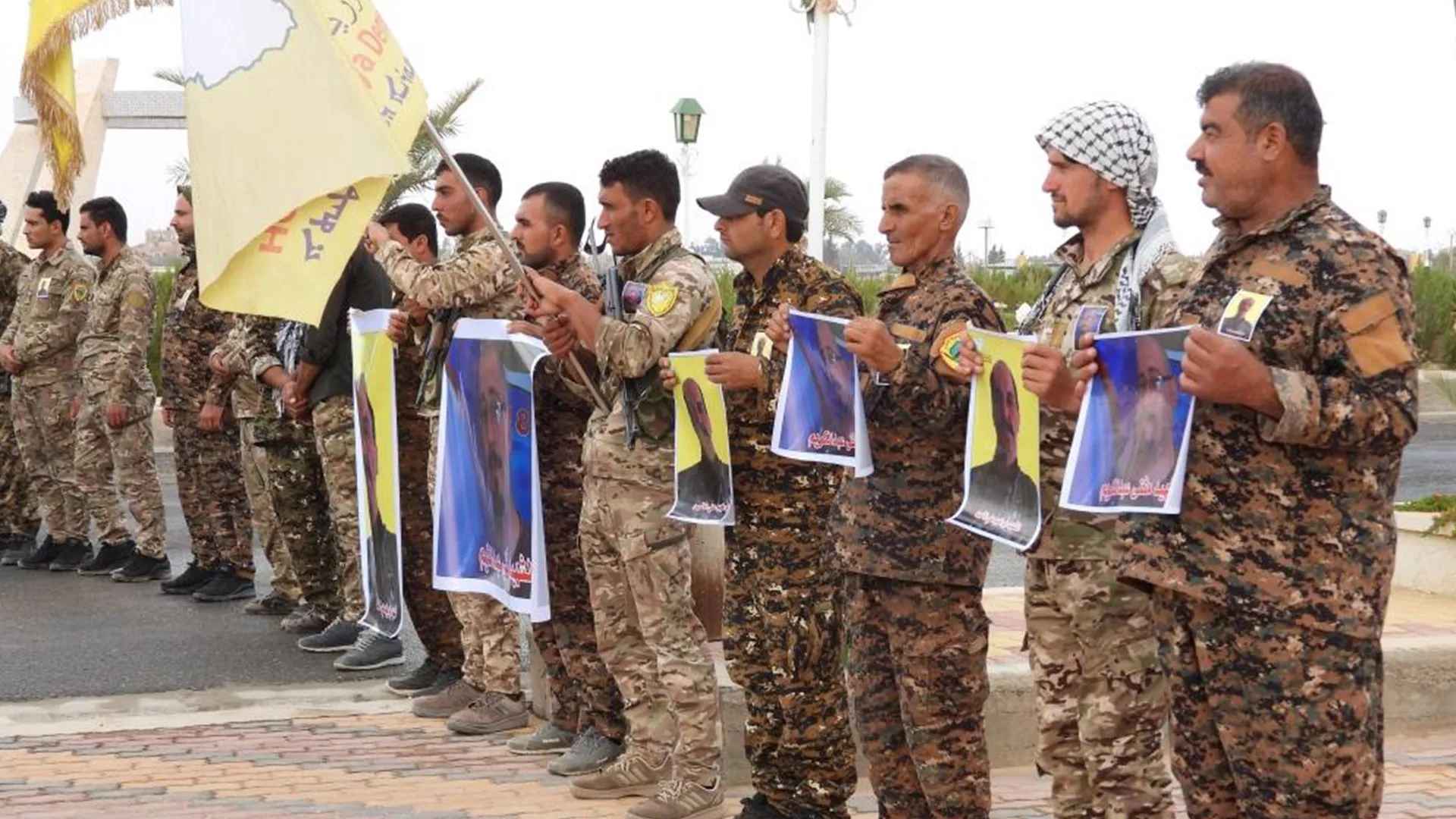 أهالي الطبقة يشيّعون جثمان الشهيد إبراهيم الأحمد وحزب سوريا المستقبل يعلن استشهاد أحد أعضائه