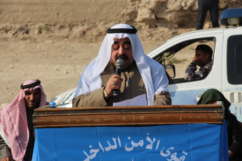 احتفالية في منبج بمناسبة الذكرى السنوية الـ9 لتأسيس قوى الأمن الداخلي 