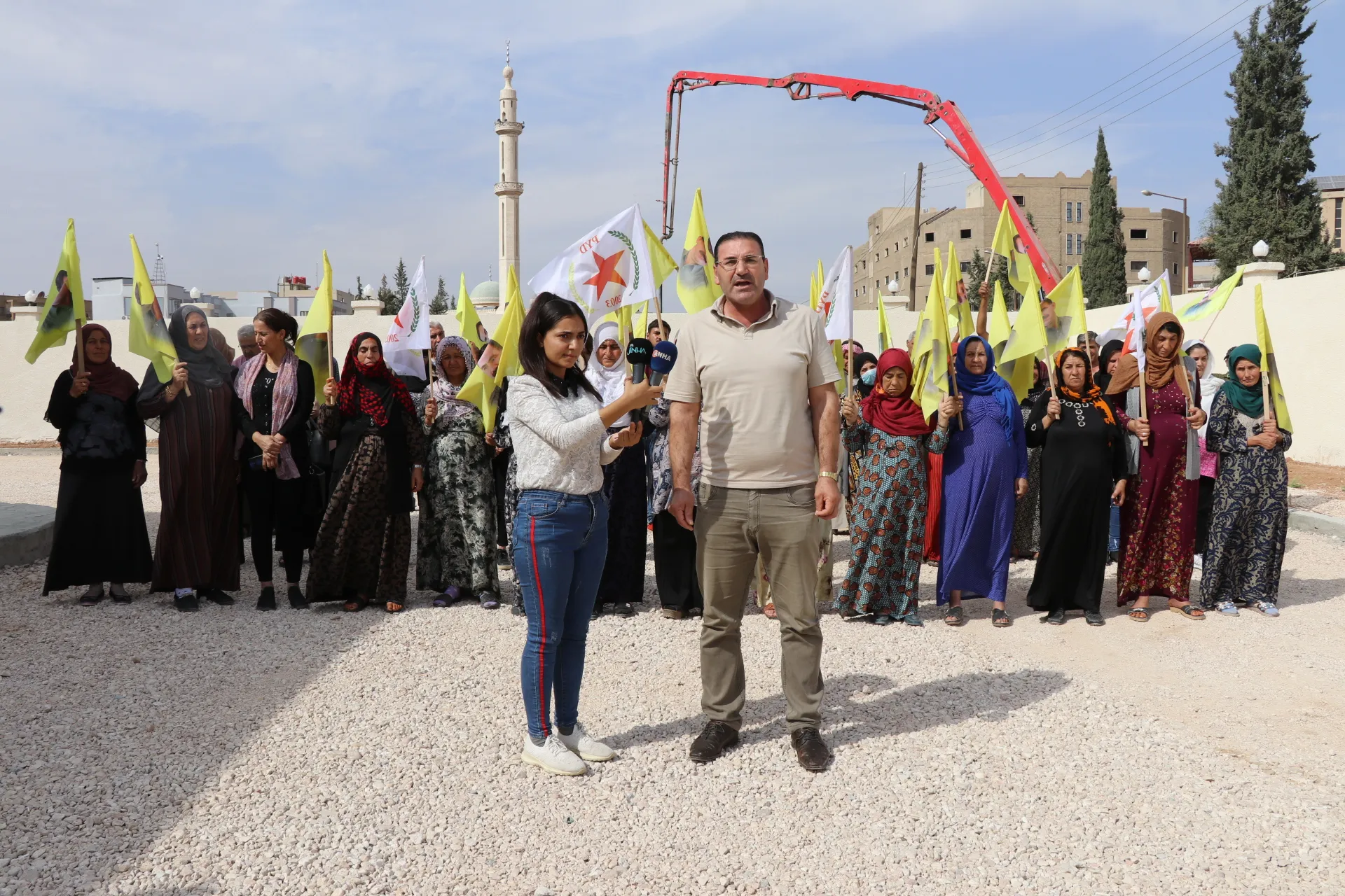 مجلس PYD  في قامشلو ينتقد الصمت الدولي حيال جرائم الاحتلال التركي