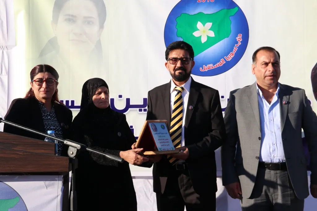 حزب سوريا المستقبل يستذكر أمينها العام في ذكرى استشهادها الثالثة