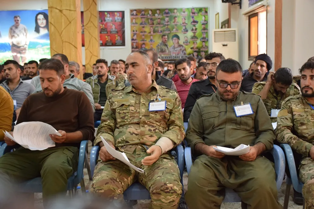 المؤتمر الثاني لفدراسيون جرحى الحرب في شمال وشرق سوريا يختتم بالمصادقة على النظام الداخلي