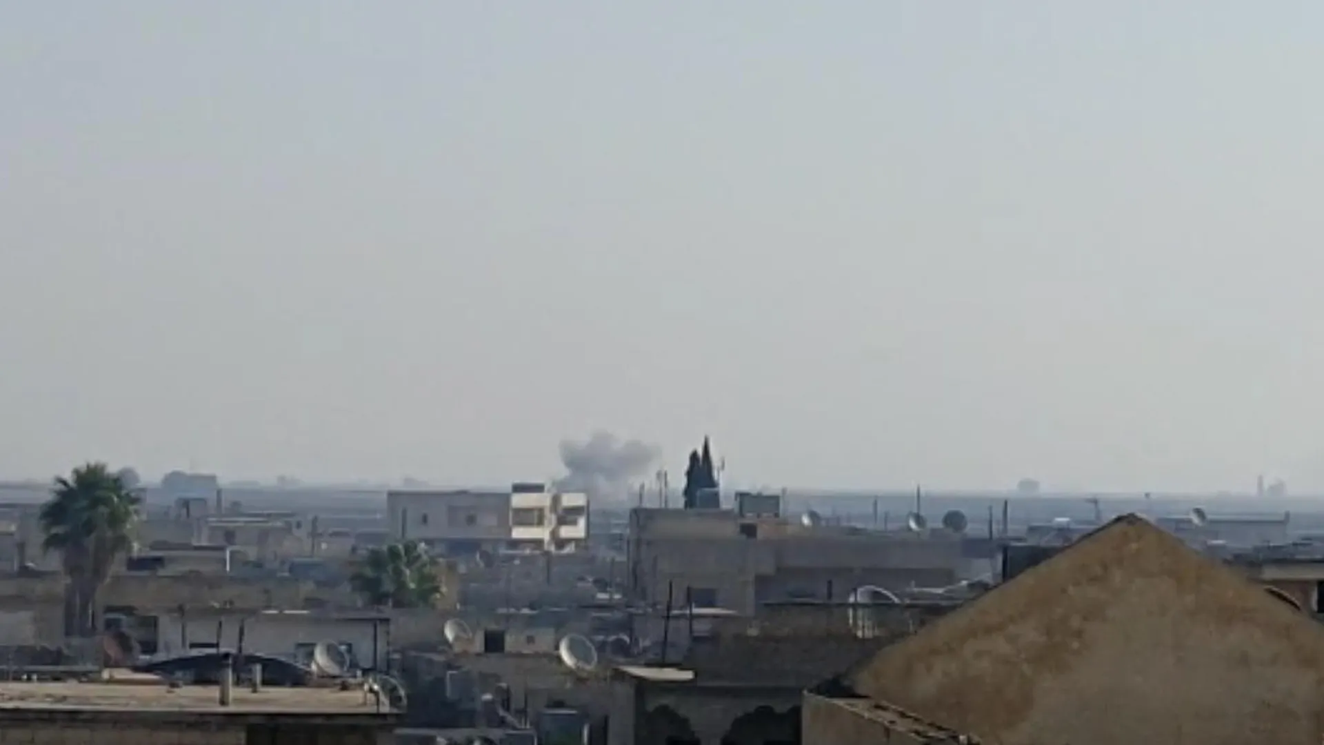 ​​​​​​​الاحتلال التركي يقصف مركز تل رفعت