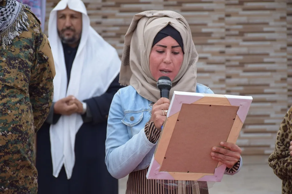 ​​​​​​​أهالي الشدادي يشيعون جثمان الشهيد أحمد عكلة الشيخ