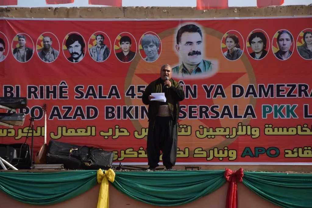 ​​​​​​​احتفالية ضخمة في إقليم الفرات بمناسبة الذكرى الـ 44 لتأسيس PKK