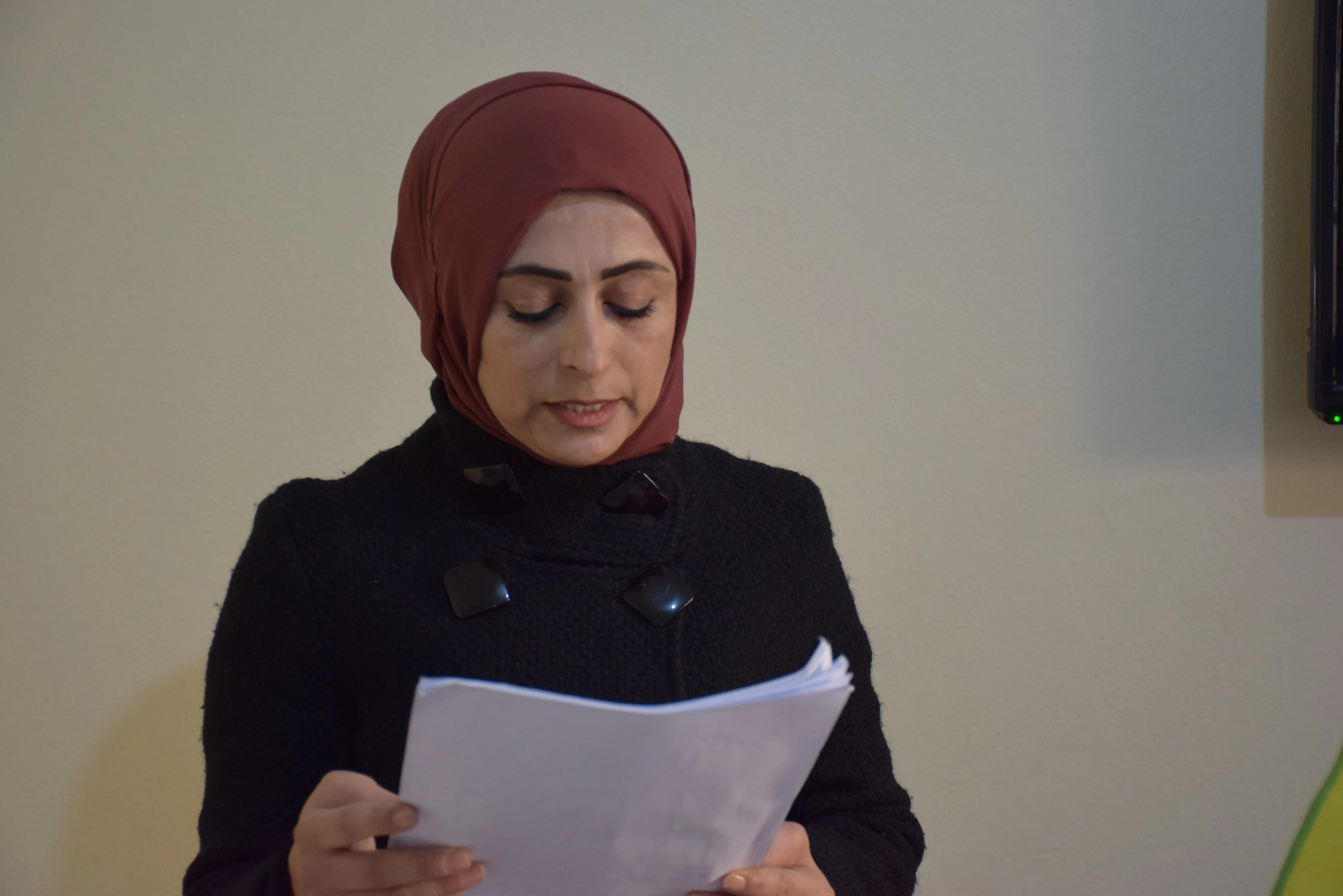 ​​​​​​​سلسلة محاضرات في مقاطعة قامشلو للتعريف باليوم العالمي لمناهضة العنف ضد المرأة