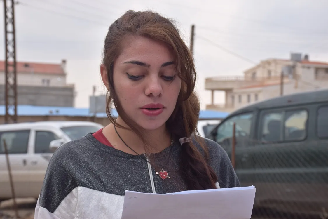 ​​​​​​​خلال مظاهرة وسلسلة محاضرات: للمرأة دور رئيس في بناء مجتمع ديمقراطي
