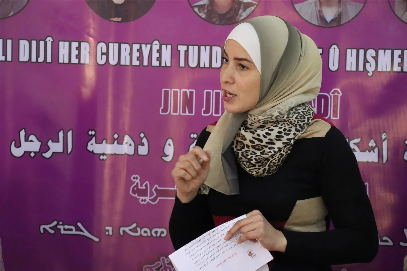 ​​​​​​​فعاليات متنوعة في مقاطعة الحسكة لاستقبال اليوم العالمي لمناهضة العنف ضد المرأة