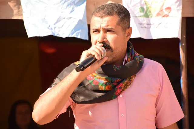 ​​​​​​​المئات من أهالي مقاطعة قامشلو يشاركون في مراسم غيابية لشهيدتين من الكريلا