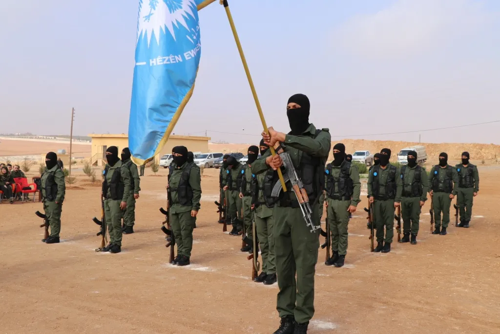 ​​​​​​​القيادة العامة لقوى الأمن الداخلي تخرّج الدفعة الأولى من قوات العمليات في منبج