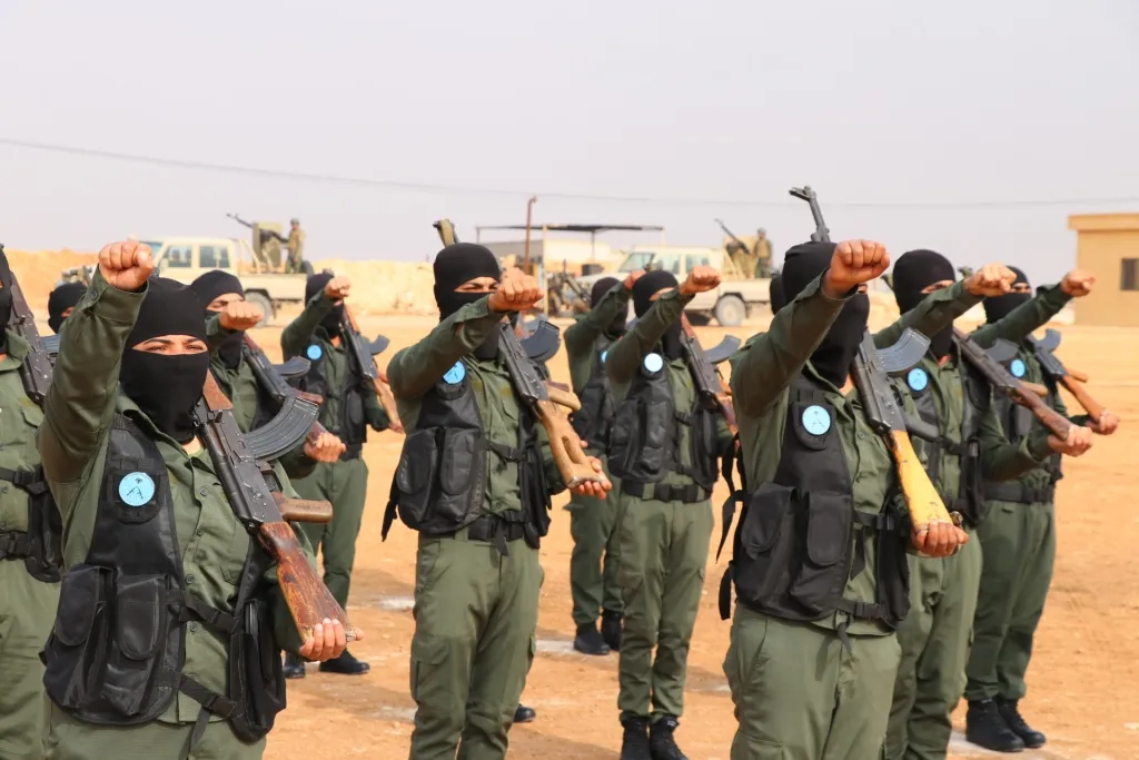 ​​​​​​​القيادة العامة لقوى الأمن الداخلي تخرّج الدفعة الأولى من قوات العمليات في منبج