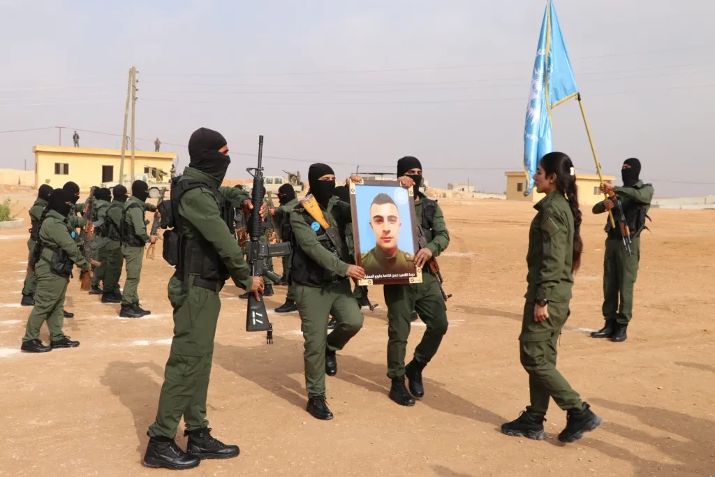​​​​​​​القيادة العامة لقوى الأمن الداخلي تخرّج الدفعة الأولى من قوات العمليات في منبج