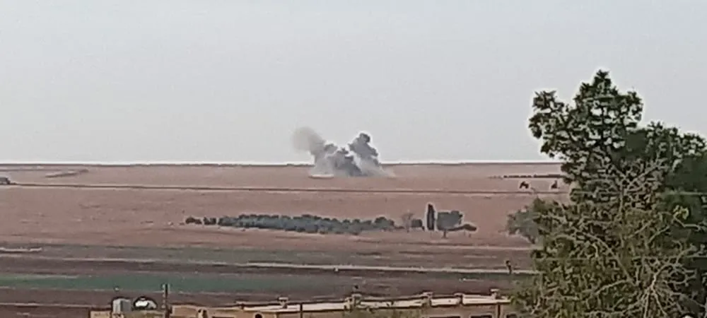 الاحتلال يجدد قصفه على قرى في ريف منبج الغربي