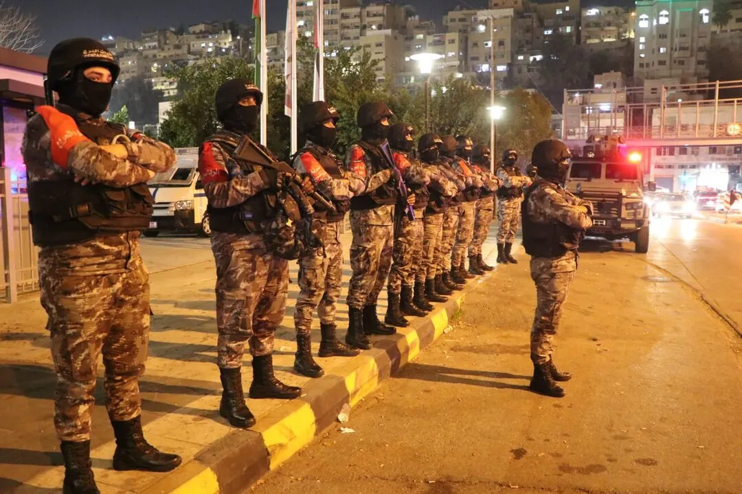 ​​​​​​​مقتل 3 شرطيين خلال مداهمات في مدينة معان الأردنية