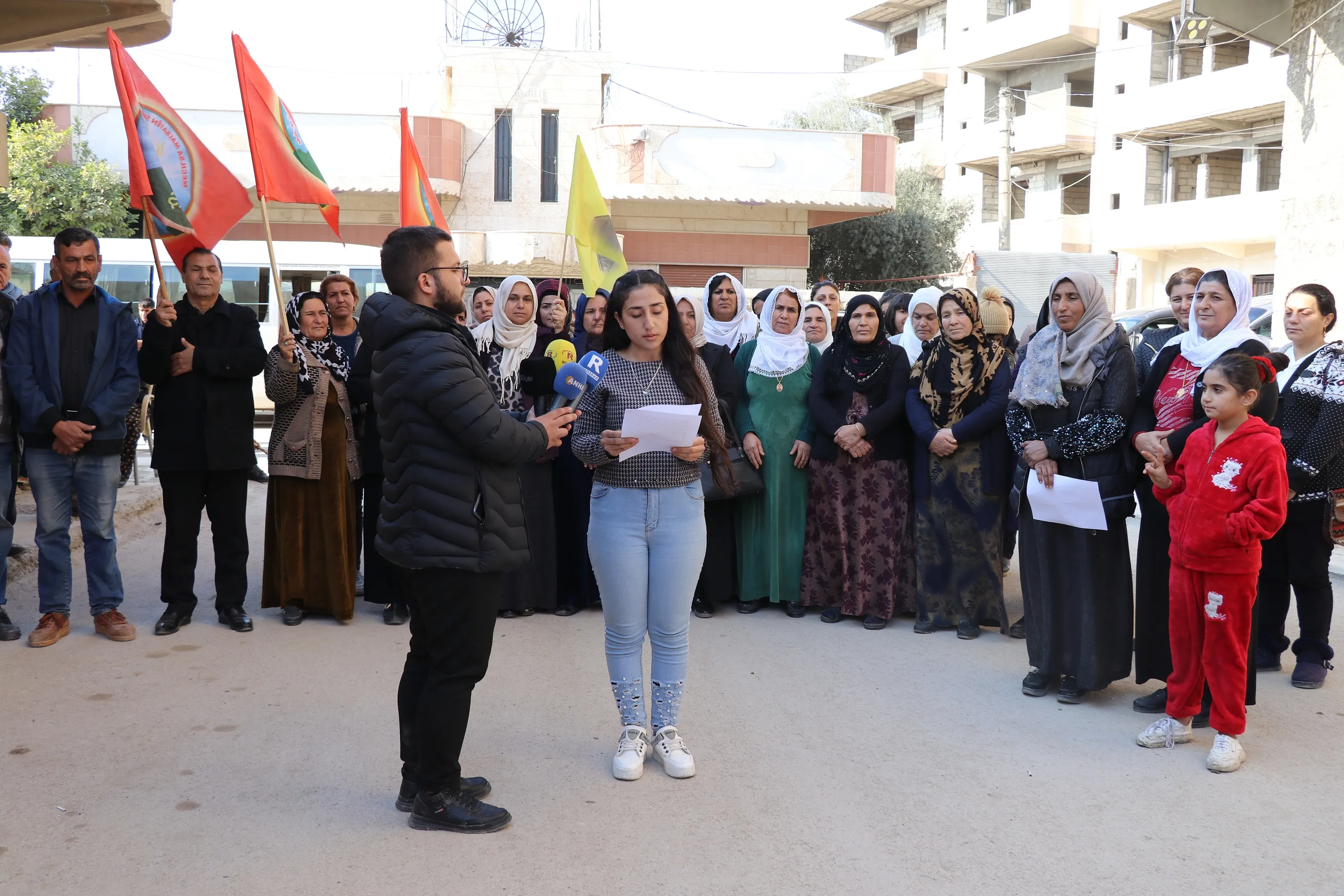 ​​​​​​​مجالس عوائل الشهداء في إقليم الجزيرة تندد بمجزرة باريس الثانية