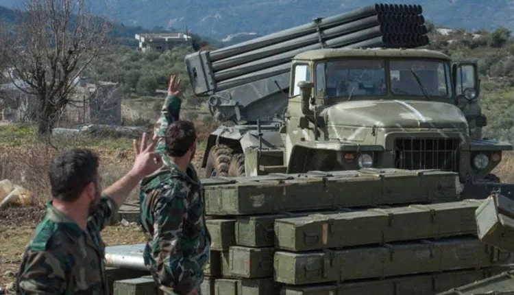 ​​​​​​​قوات حكومة دمشق تقصف 3 قرى في جبل الزاوية