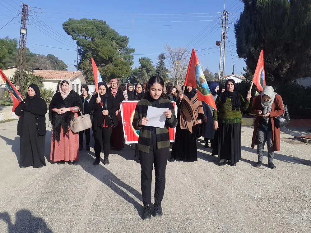 ​​​​​​​مجلس المرأة لعوائل الشهداء يندد بتدمير جيش الاحتلال لمزار شهداء سري كانيه- تم التحديث