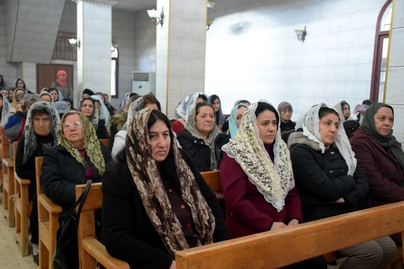 مسيحيو تل تمر يحتفلون بعيد الميلاد