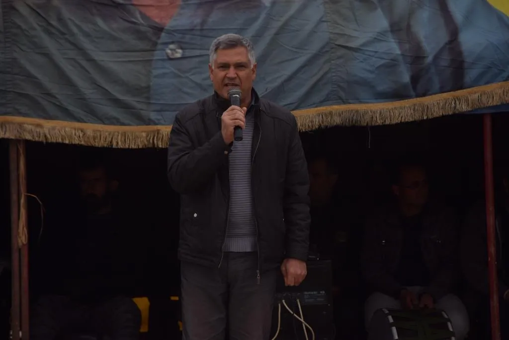 ​​​​​​​انطلاق فعالية خيمة اعتصام للتنديد بالعزلة المفروضة على القائد أوجلان