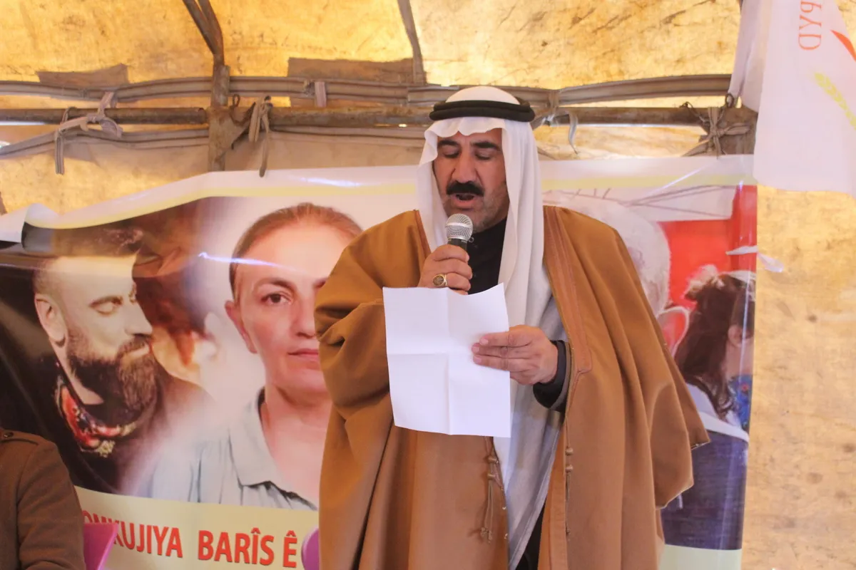 ​​​​​​​أهالي مقاطعة قامشلو خلال خيم عزاء لشهداء مجزرة باريس الثانية: سنواصل المقاومة رغم كل الهجمات