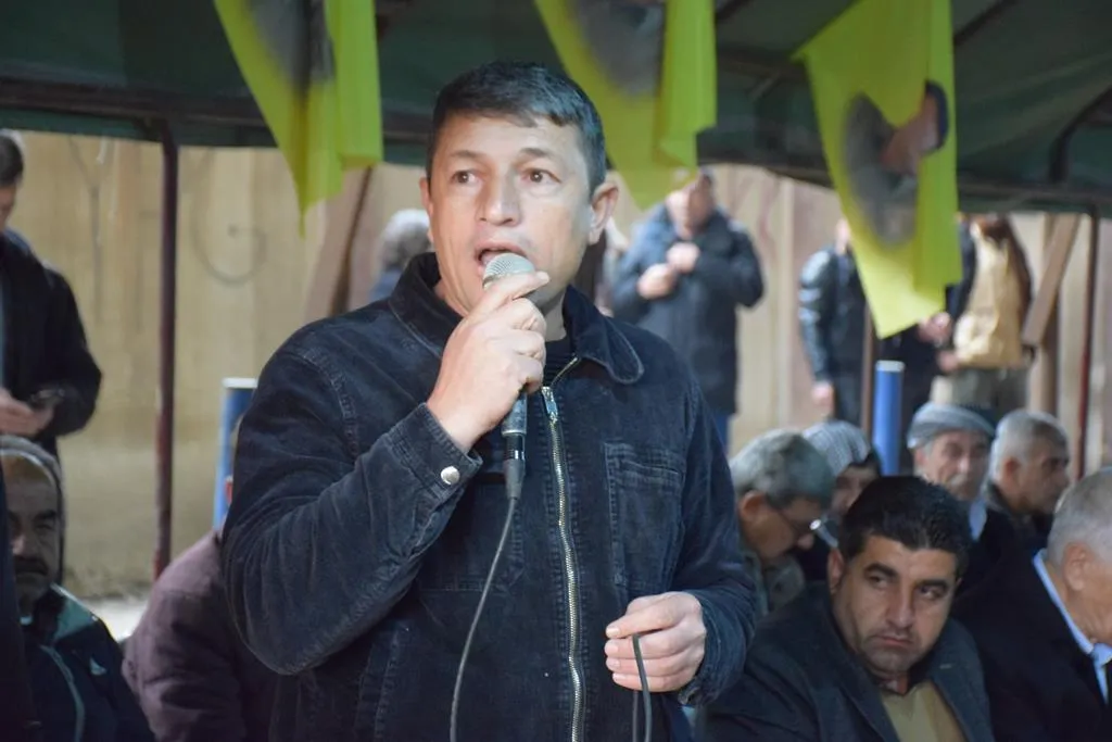 ​​​​​​​خيم عزاء لشهداء مجزرة باريس الثانية في مقاطعة قامشلو