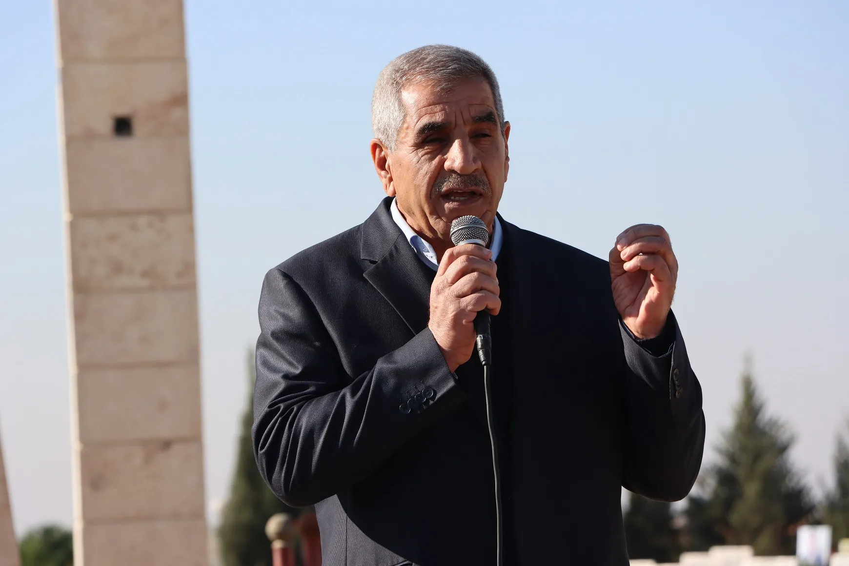أهالي عامودا يستذكرون شهداء شهري تشرين الثاني وكانون الأول