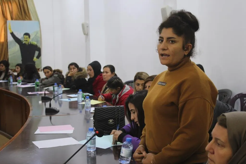 ​​​​​​​منظمات نسائية ومجتمعية تطالب الأهالي برفع وتيرة النضال لتحقيق الحرية الجسدية للقائد أوجلان