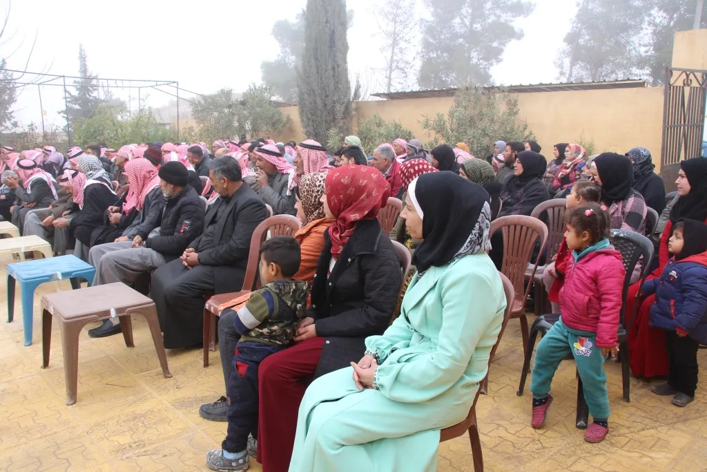 استمرار الاجتماعات الجماهيرية في منبج لشرح آخر المستجدات السياسية للأهالي