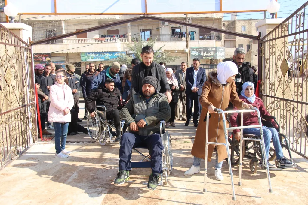 ​​​​​​​افتتاح حديقة في منبج بمناسبة اليوم العالمي لذوي الاحتياجات الخاصة