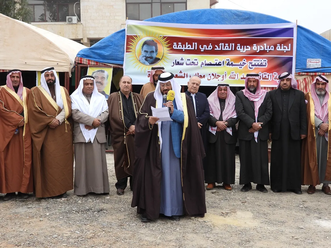 ​​​​​​​شيوخ ووجهاء الطبقة يشددون على مواصلة النضال ضد العزلة