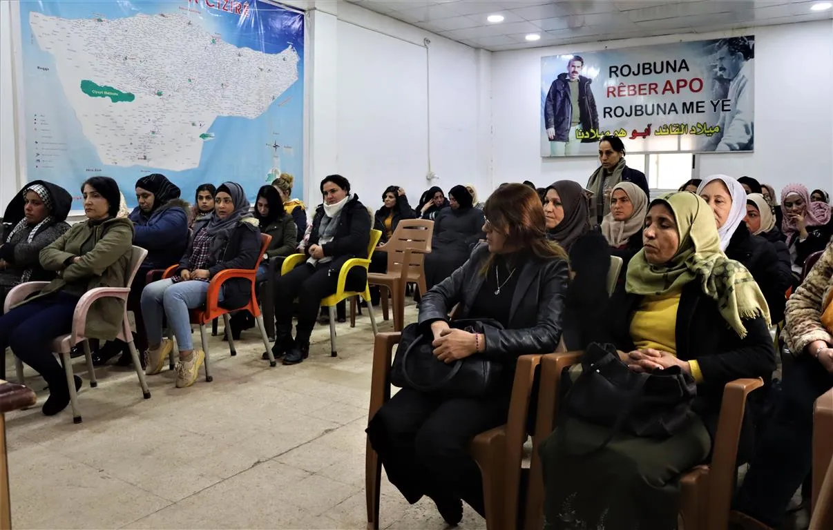 ​​​​​​​​​​​​​​​​​​​​​​​​​​​​"قضية المرأة والسياسة من منظور القائد أوجلان".. محور ندوات حوارية في مقاطعة الحسكة