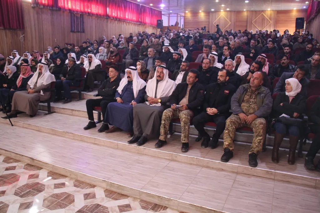 اجتماع جماهيري لمسد في منبج...الحديث عن سياسة تركيا العدائية وضرورة مواجهة عدوانها