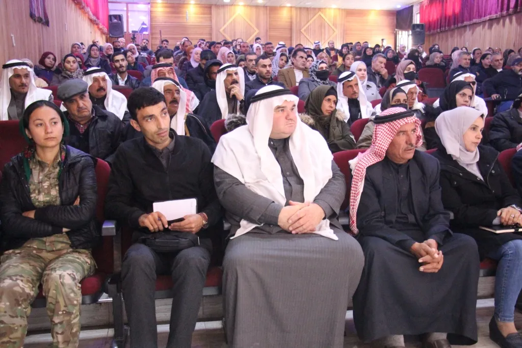 اجتماع جماهيري لمسد في منبج...الحديث عن سياسة تركيا العدائية وضرورة مواجهة عدوانها