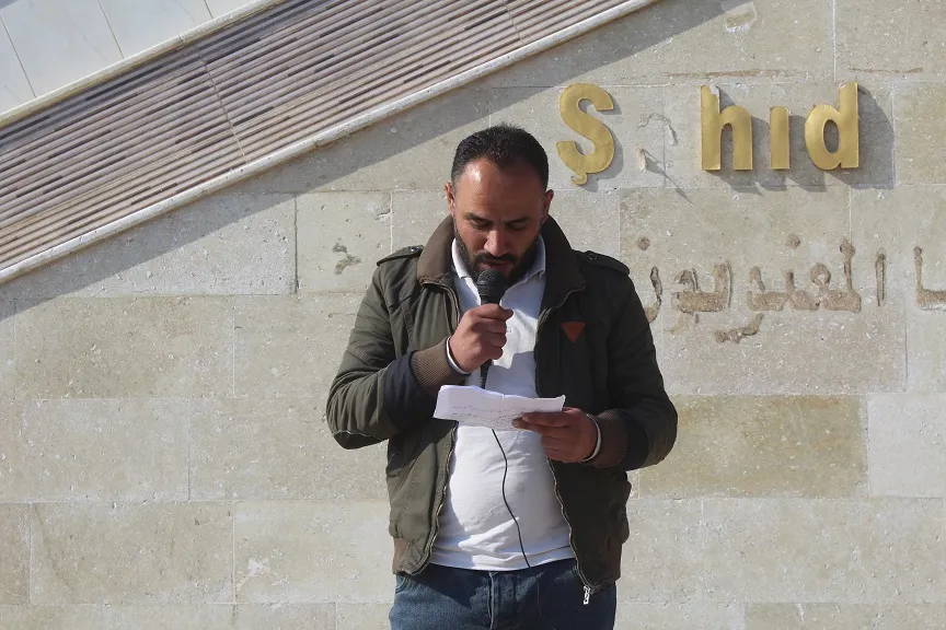 أهالي ناحية تل حميس يشيّعون جثمان الطفل أحمد السالم إلى مثواه الأخير