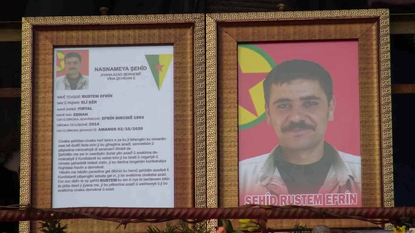​​​​​​​مراسم غيابية للكريلا رستم عفرين في الشهباء