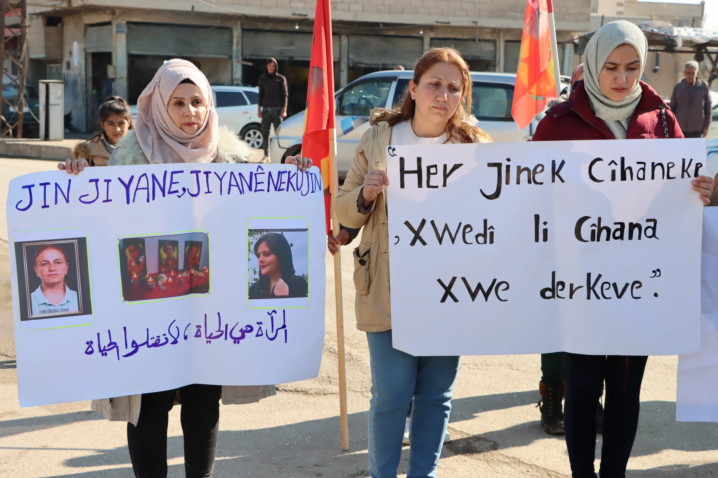 ​​​​​​​مكونات إقليم الجزيرة في ذكرى مجزرة باريس: سننتقم لشهيداتنا وشهدائنا