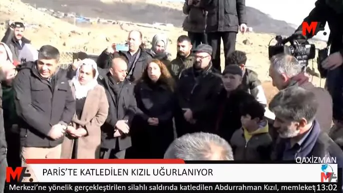 ​​​​​​​تشييع جثمان شهيد مجزرة باريس الثانية عبد الرحمن كزل